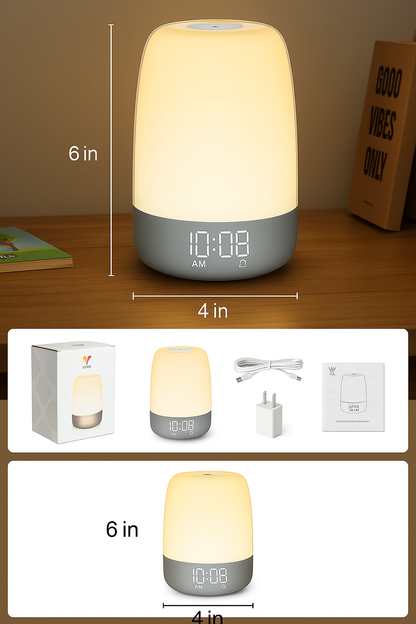 Wake-up Light with Natural Sounds - Aurora-Nora Luxe