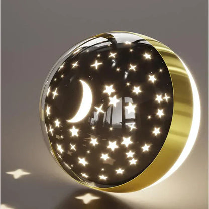 Wall lamp for children's room - GlowNest-White Links-Three Colors-Nora Luxe