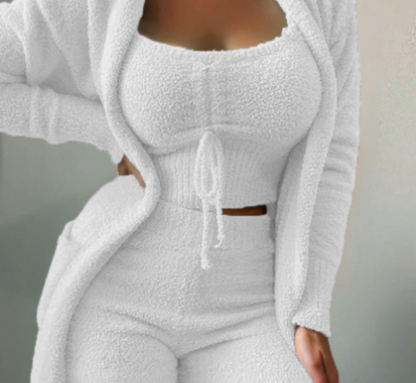 Cozy Women's 3-Piece Outfit Set - Pexav