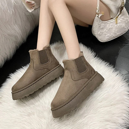 Cozy Insulated Snow Boots for Women - Pexav