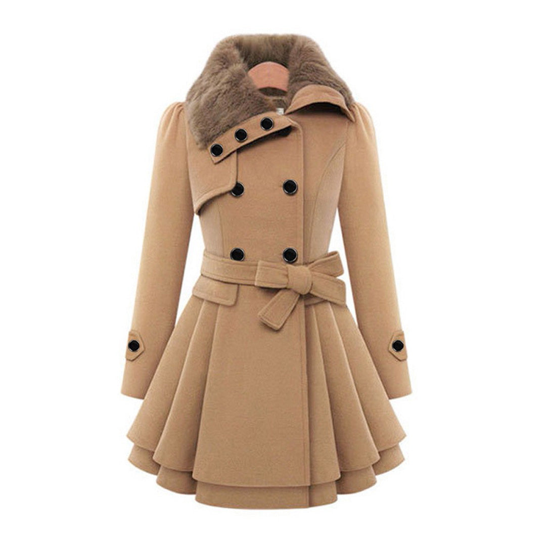 Stylish Women's Insulated Winter Parka Coat - Pexav