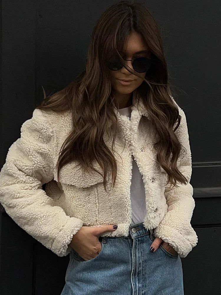 Chic and Cozy Short Lucia Jacket - Pexav