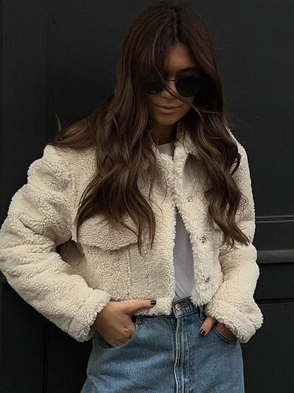 Chic and Cozy Short Lucia Jacket - Pexav