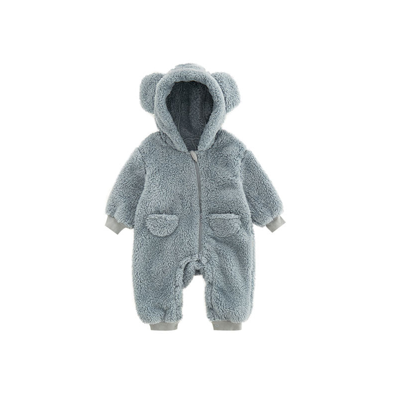 Soft Infant Onesie with Cute Animal Design - Pexav