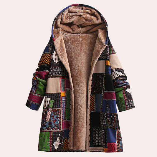 Cozy Women's Parka Jacket with Hood - Pexav