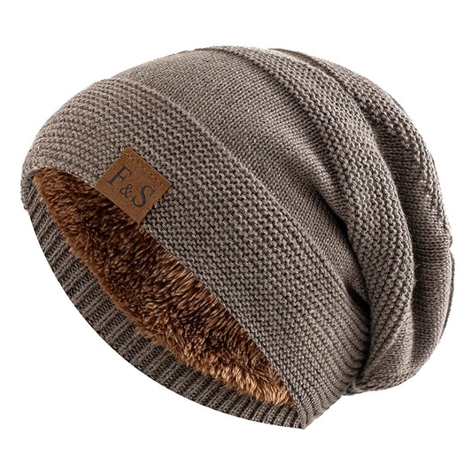 Cozy Fleece Lined Beanie Hat for Women - Pexav
