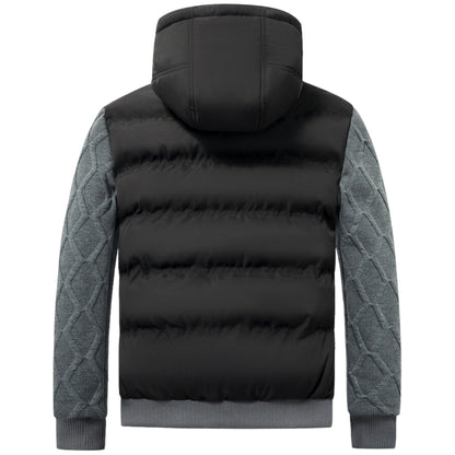 Warm Winter Jacket for Men - Thorvald-Black-S-Nora Luxe