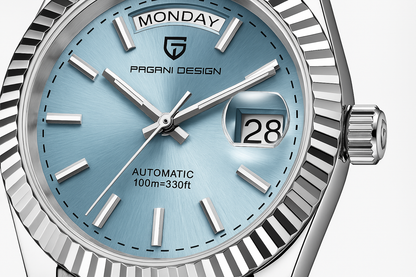 Premium Men's Automatic Stainless Steel Date Watch