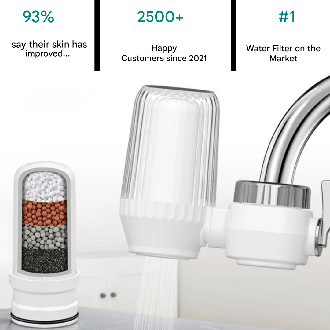 Water filter for Healthier Skin and Drinking Water Purification - AquaVital-Nora Luxe