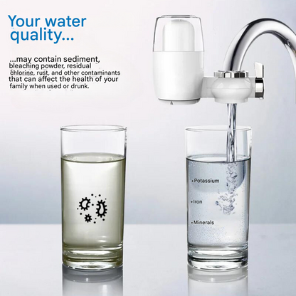 Water filter for Healthier Skin and Drinking Water Purification - AquaVital-Nora Luxe