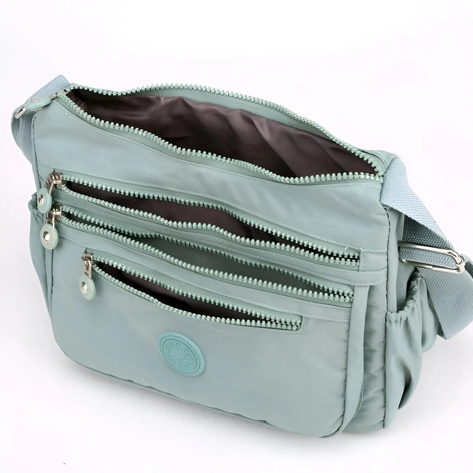 Waterproof and Spacious Women's Shoulder Bag - Maya-Black-Nora Luxe