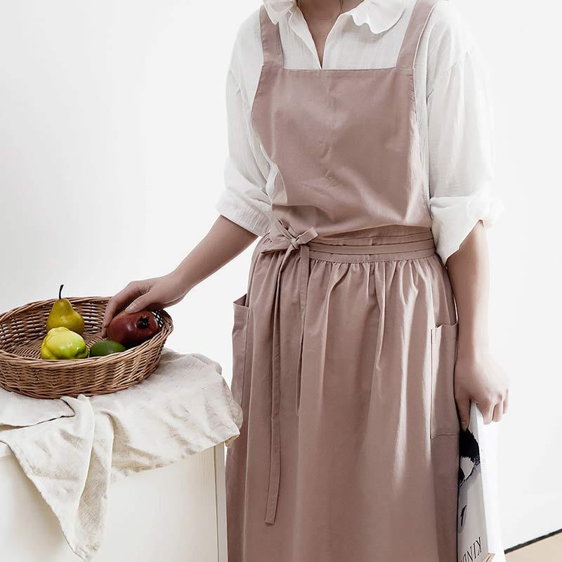 Durable Kitchen Apron with Handy Storage Pockets - Pexav
