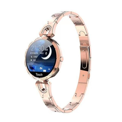Waterproof Fitness Watch - AquaFit Smartwatch-Gold-Nora Luxe