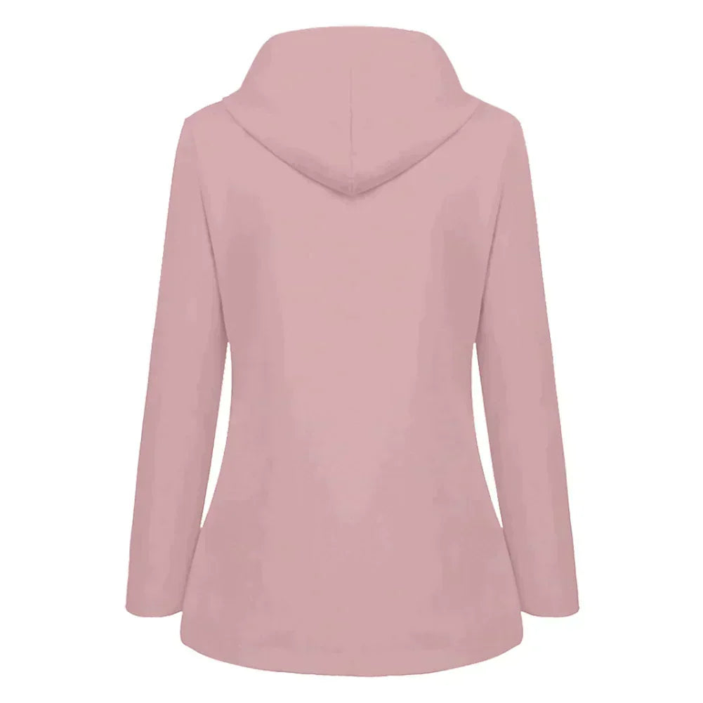 Waterproof Ladies Rain Jacket - Skye-Black-S-Nora Luxe