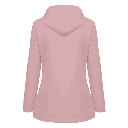 Waterproof Ladies Rain Jacket - Skye-Black-S-Nora Luxe