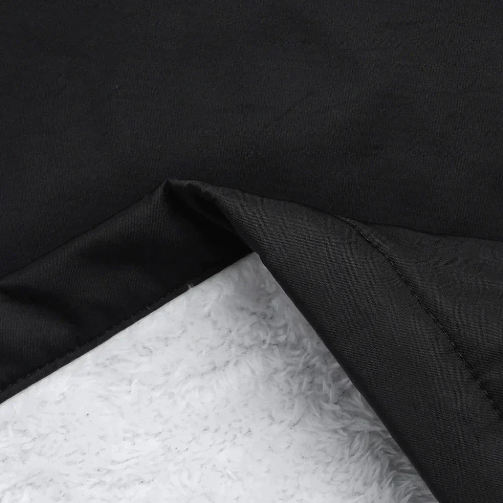 Waterproof Ladies Rain Jacket - Skye-Black-S-Nora Luxe