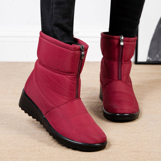 Insulated Warm Women's Winter Snow Boots - Pexav