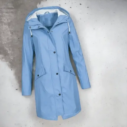 Women's Breathable Waterproof Rain Jacket - Pexav