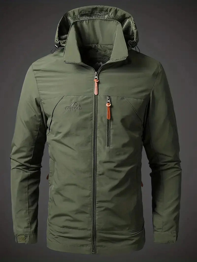Waterproof Mens Sports Jacket - StormGuard - Pexav