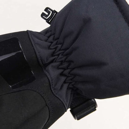Waterproof Motorcycle Gloves for Winter - ShieldRide-Black-M-Nora Luxe