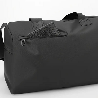Waterproof Sports Bag with Shoe Compartment - FlexBag Pro-Black-Nora Luxe