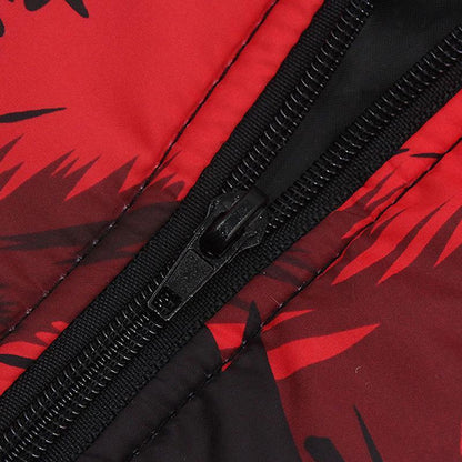 Waterproof Winter Jacket for Dogs - StormGuard-Red graffiti-XS-Nora Luxe