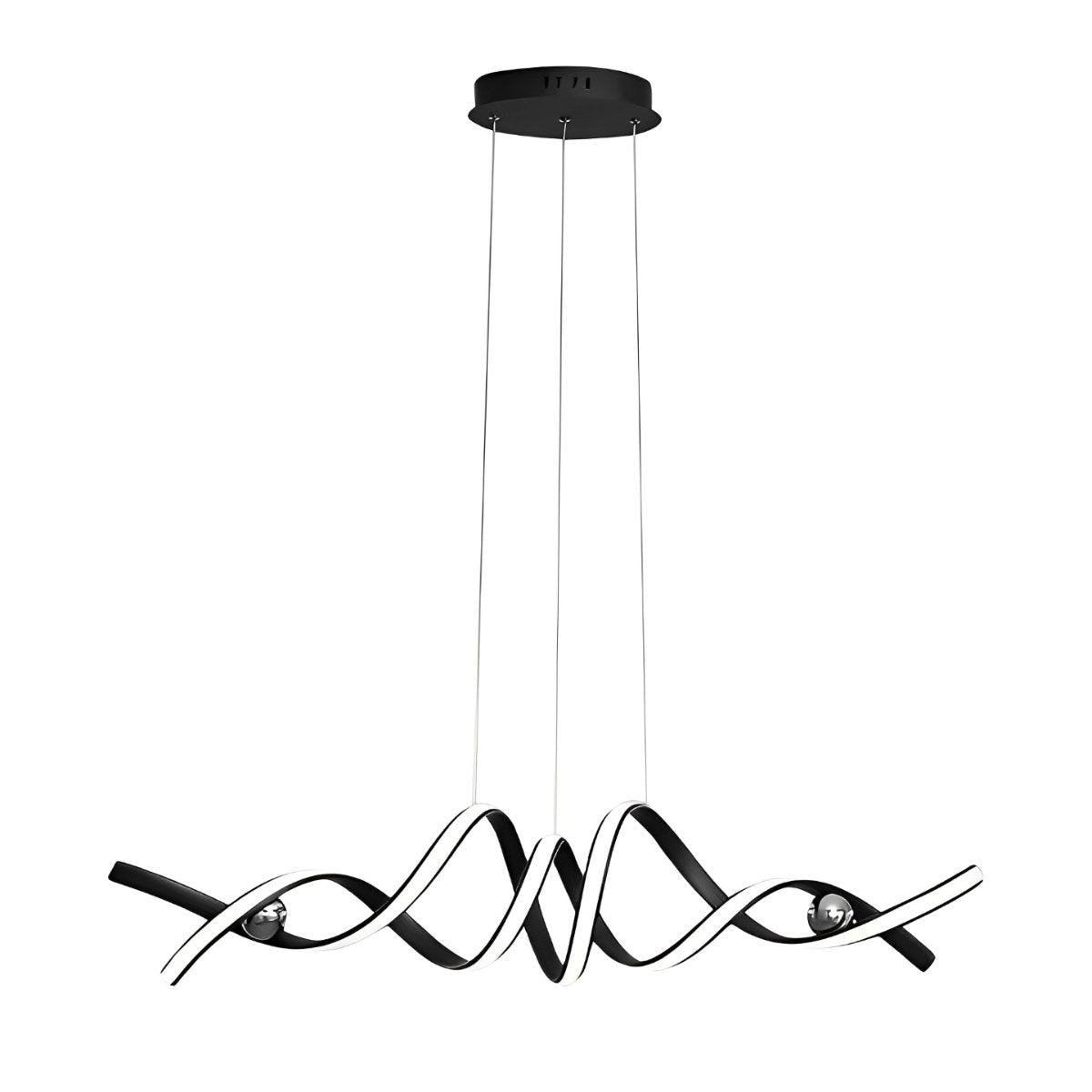 Sleek Modern Dimmable LED Pendant Light Fixture