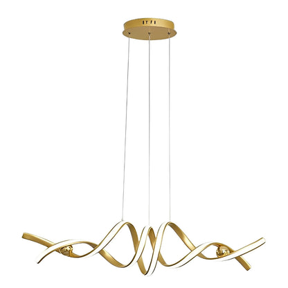 Sleek Modern Dimmable LED Pendant Light Fixture