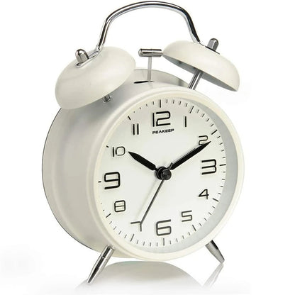 Classic Dual Bell Digital Alarm Clock with Night Light