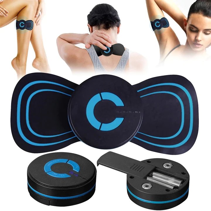 Compact Handheld Back Massager for Sore Muscle Relief - Pexav