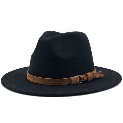 Classic Soft Fedora Leather Hat