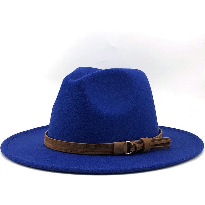 Classic Soft Fedora Leather Hat