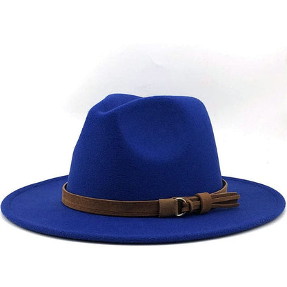 Classic Soft Fedora Leather Hat