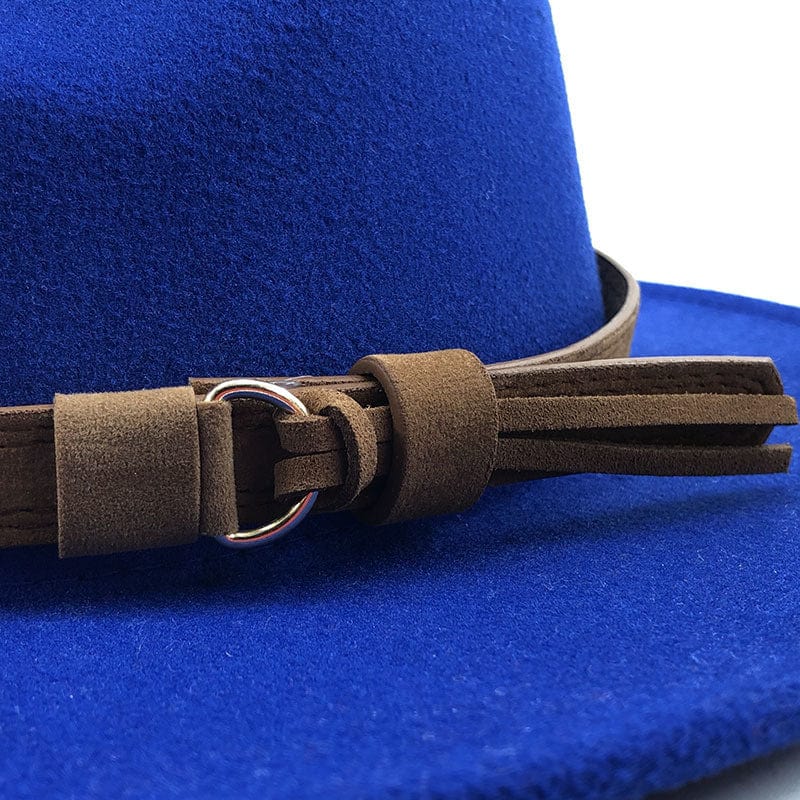 Classic Soft Fedora Leather Hat