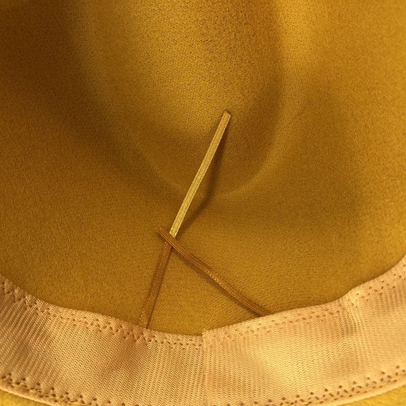 Classic Soft Fedora Leather Hat