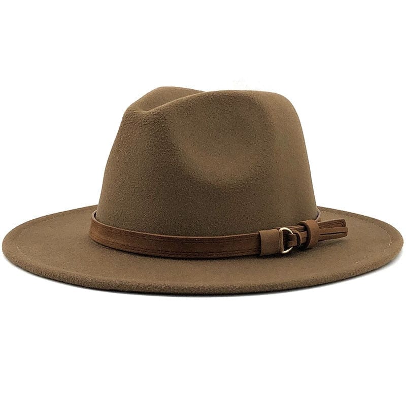 Classic Soft Fedora Leather Hat
