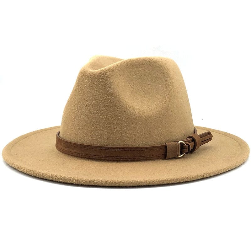 Classic Soft Fedora Leather Hat