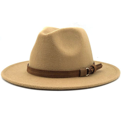 Classic Soft Fedora Leather Hat