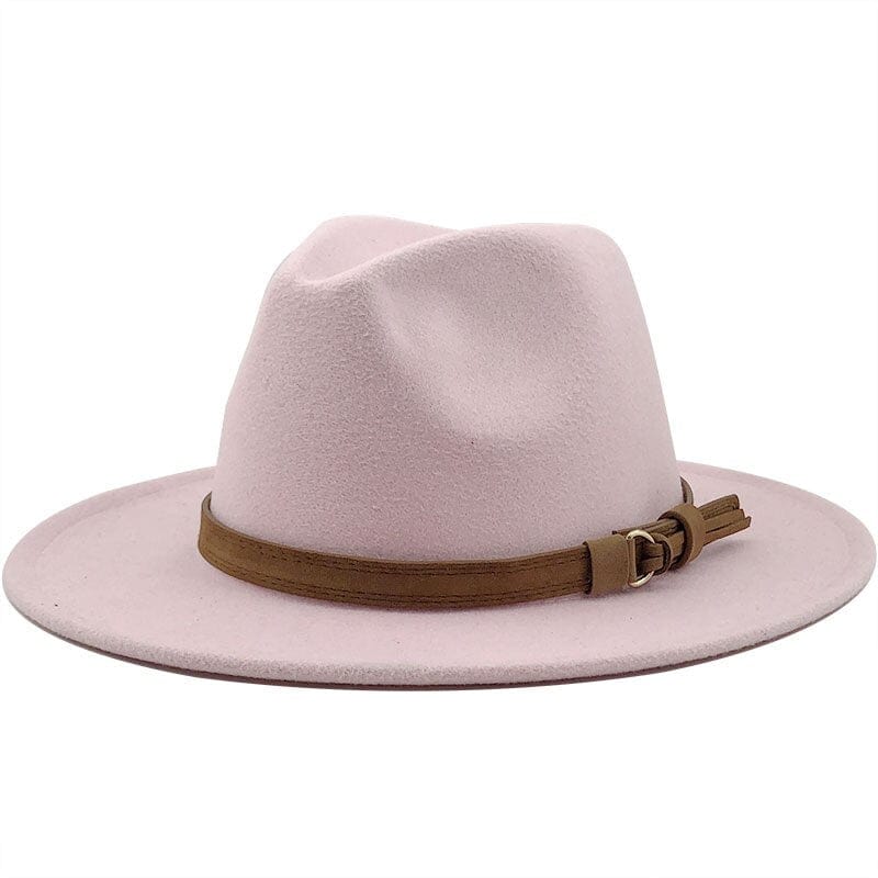 Classic Soft Fedora Leather Hat