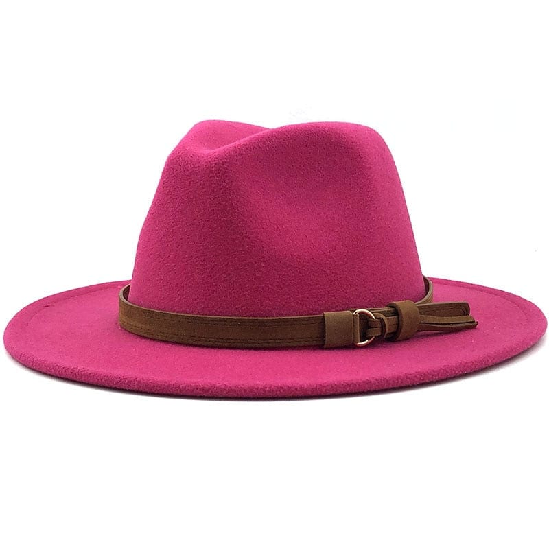 Classic Soft Fedora Leather Hat