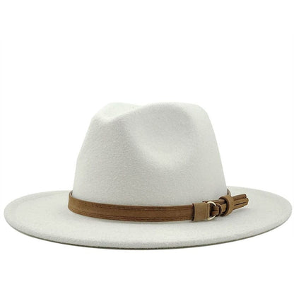 Classic Soft Fedora Leather Hat