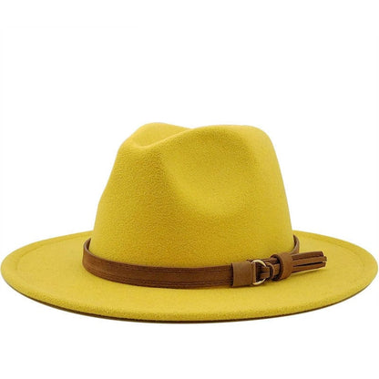 Classic Soft Fedora Leather Hat