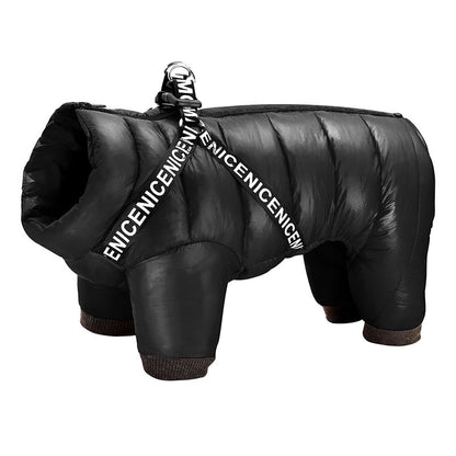 Winter coat for Dogs - ArcticPaws-Black-S-Nora Luxe