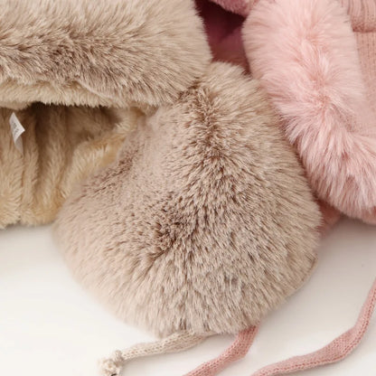 Winter Shield Earflap Ski Hat for Women - Tressa-Pink-Nora Luxe