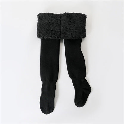 Winter Swimsuit for Girls-Black-2-4 years (S)-Nora Luxe