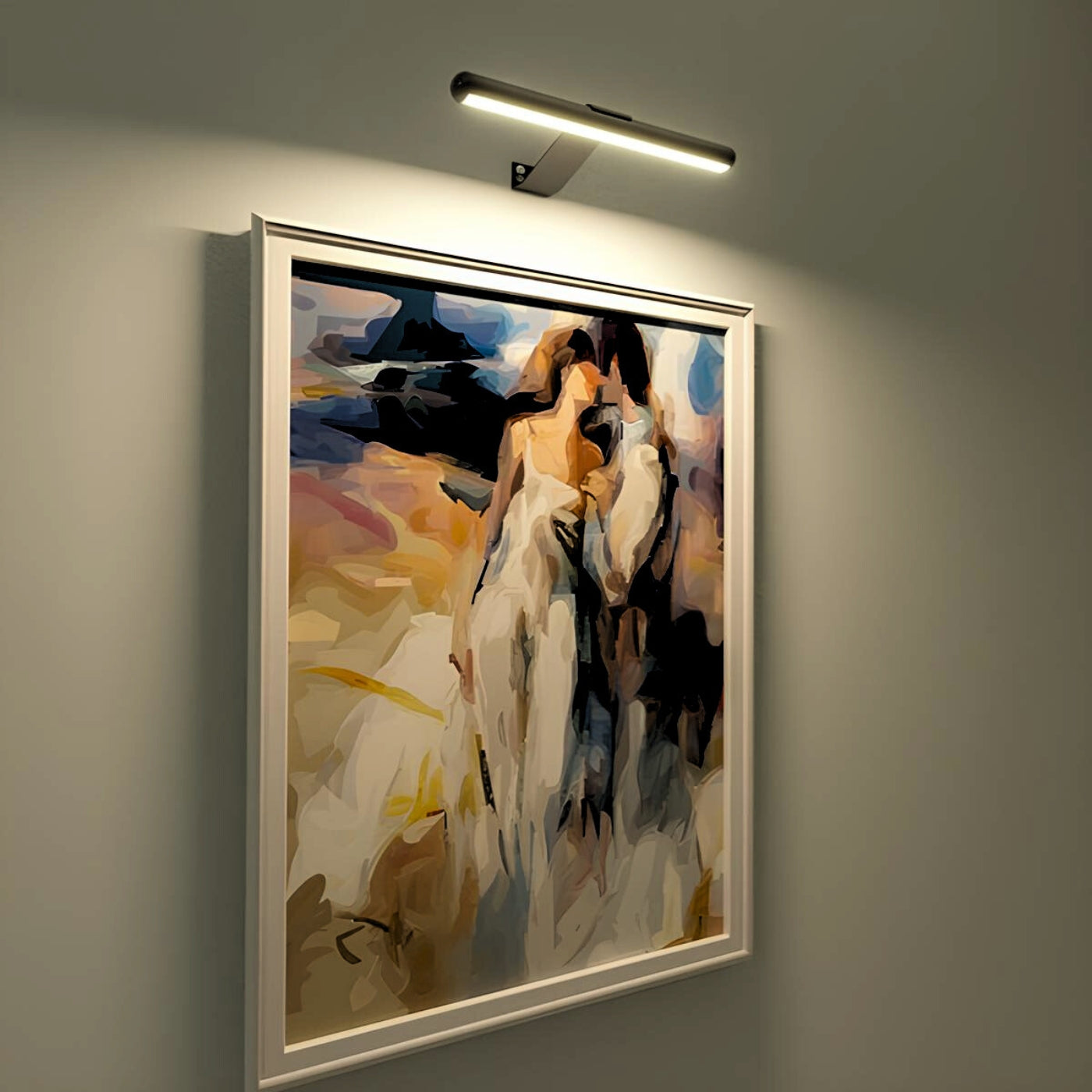 Wireless Art Lighting - LumeArt-Black-Nora Luxe