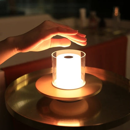 Wireless Candle Lamp - LumiFlame-Gold-Nora Luxe