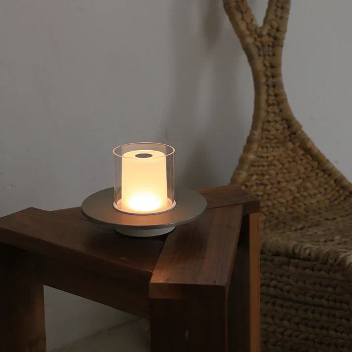 Wireless Candle Lamp - LumiFlame-Gold-Nora Luxe