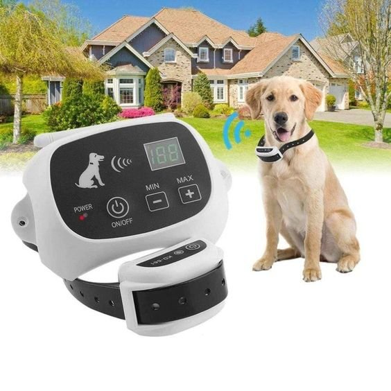 Pet Containment System Rechargeable Collar Trainer