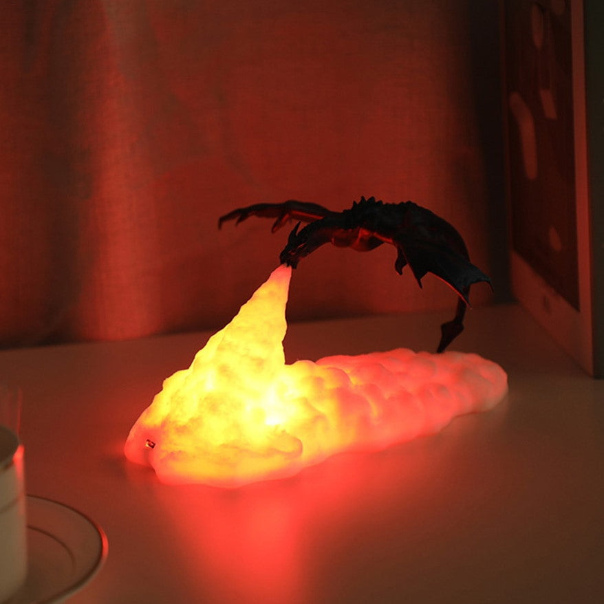 Wireless Dragon Lamp - PyroGlow-Nora Luxe